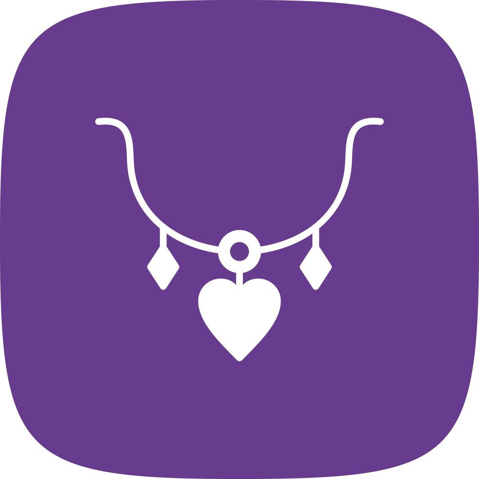 Necklace Creative Icon Design vector