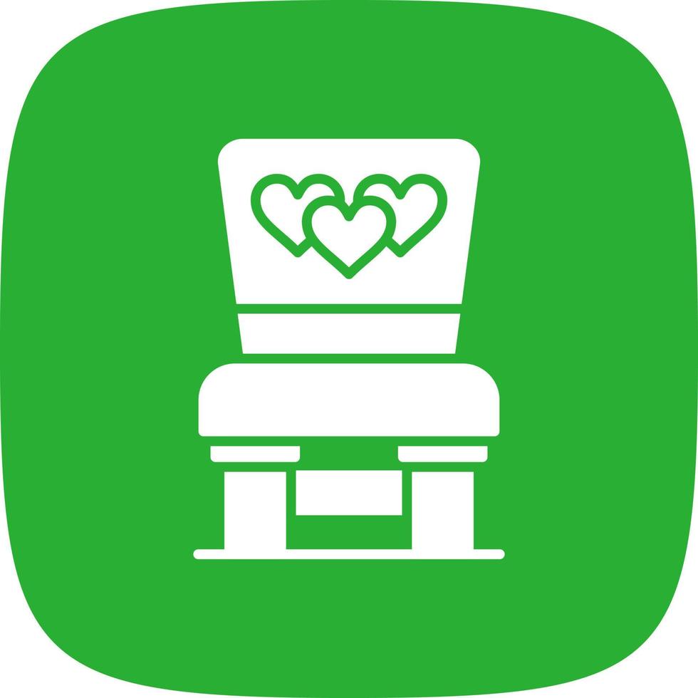 Chair Creative Icon Design vector