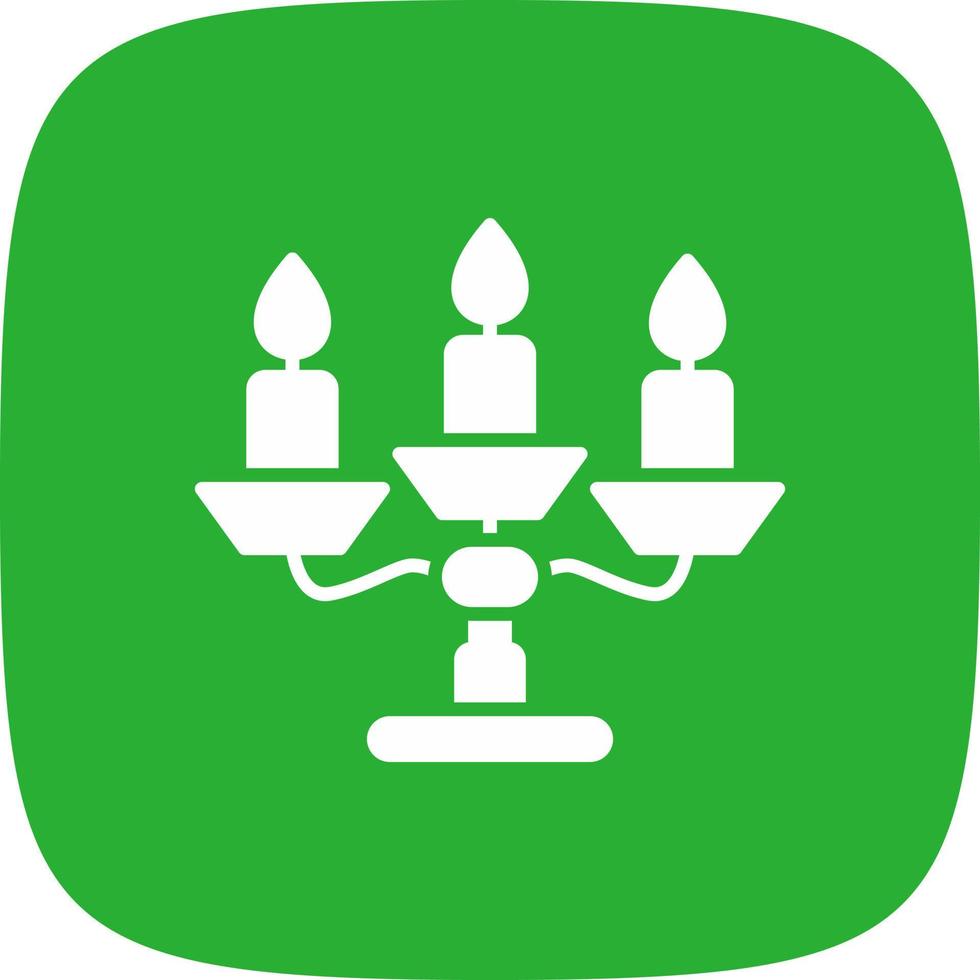 Candelabra Creative Icon Design vector