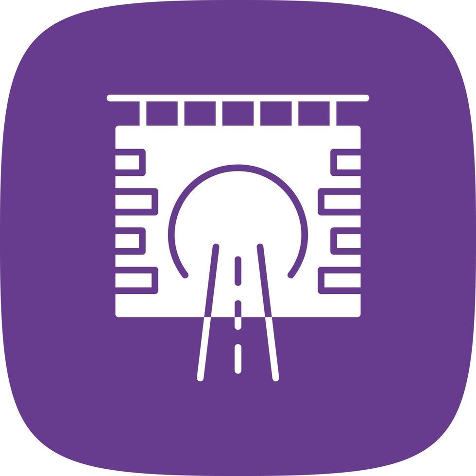 Tunnel Creative Icon Design vector