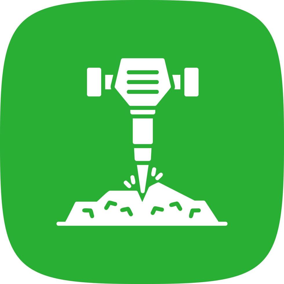 Drill Creative Icon Design vector