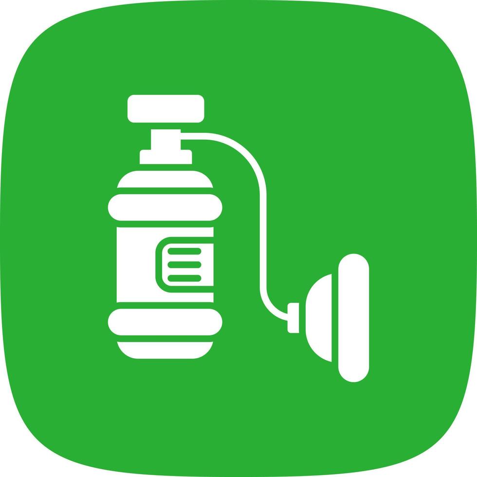 Oxygen Tank Creative Icon Design vector