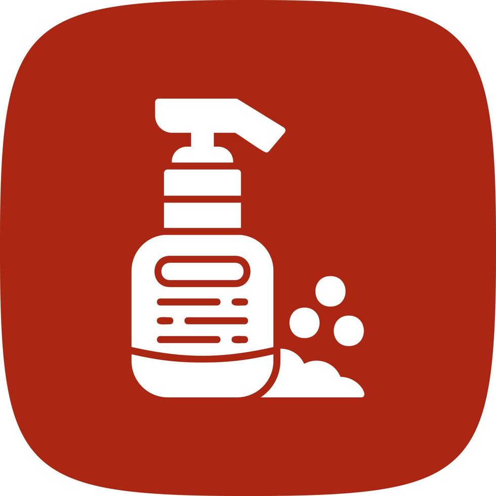 Shampoo Creative Icon Design vector