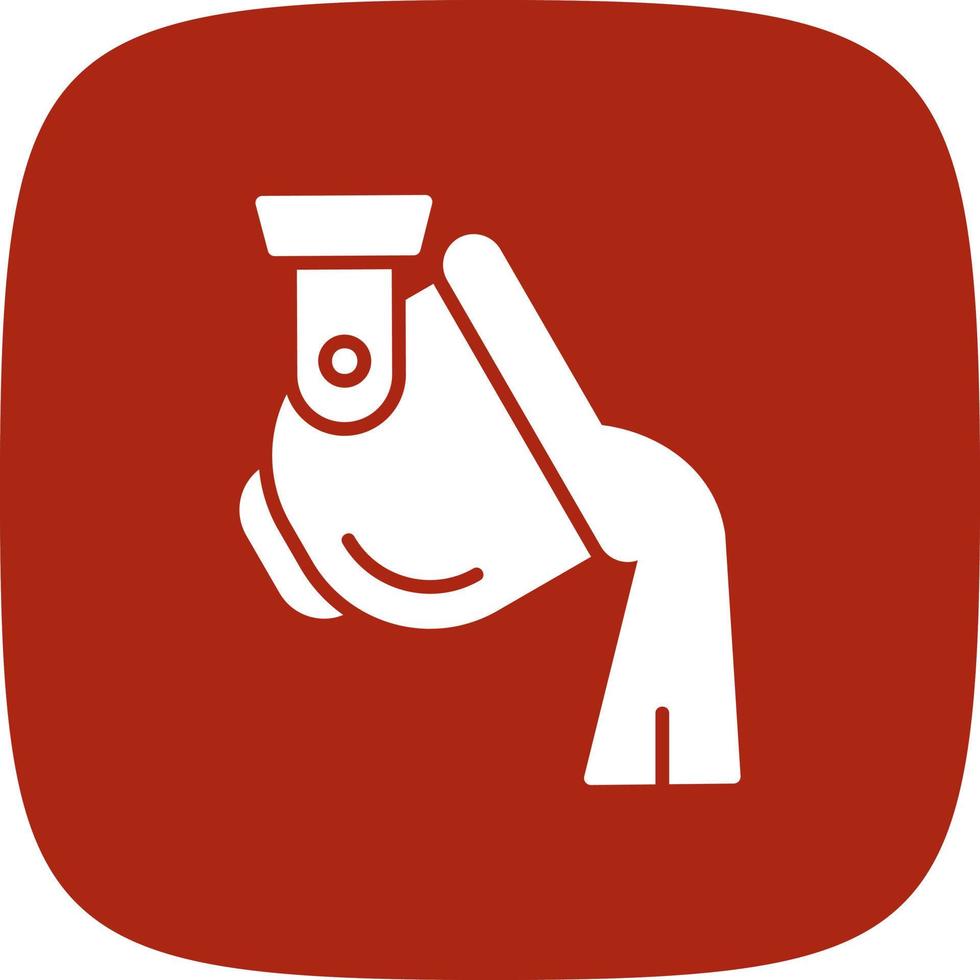 Metallurgy Creative Icon Design vector