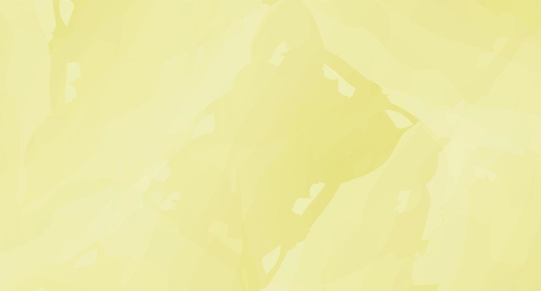 Hand painted abstract watercolor background, yellow watercolor vector illustration art.