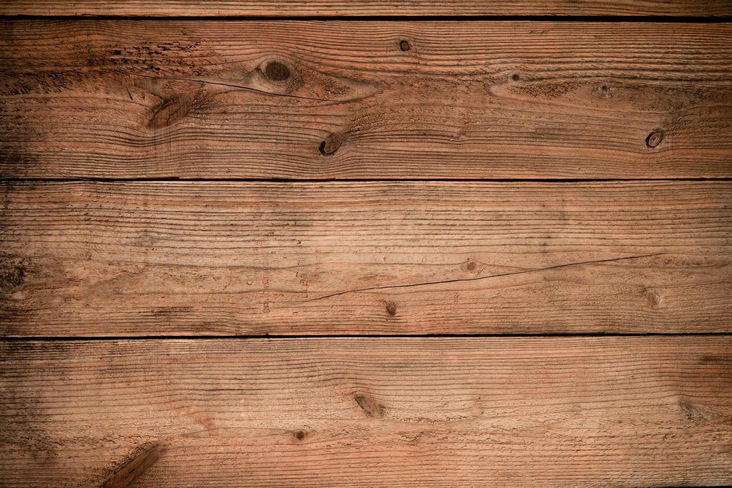 fondo de textura de madera. textura de madera marrón, textura de madera vieja para agregar texto o diseño de trabajo para el producto de fondo. vista superior - mesa de comida de madera foto