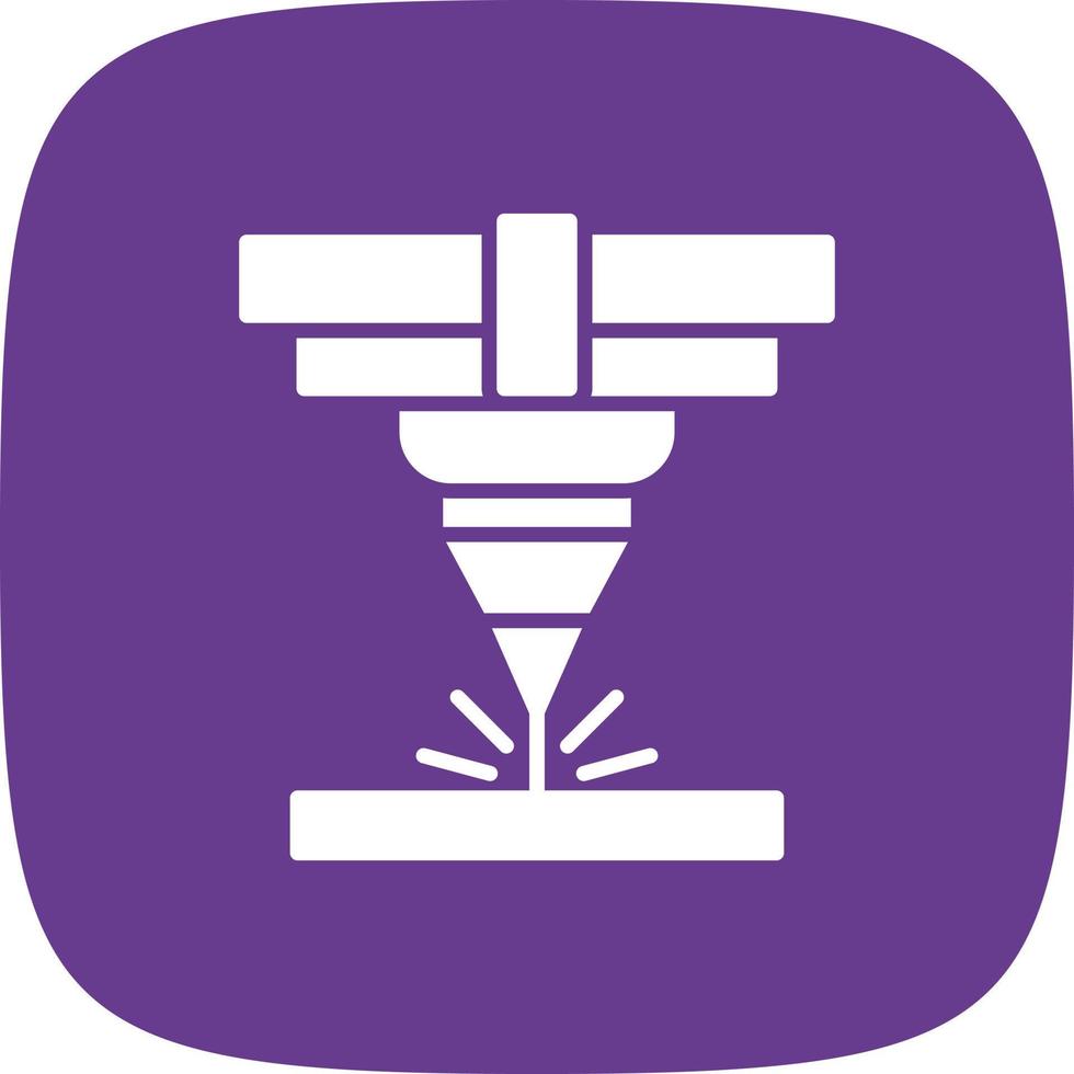 Laser Creative Icon Design vector
