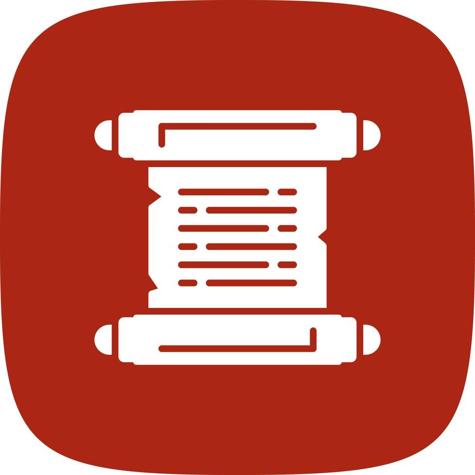 Scroll Creative Icon Design vector