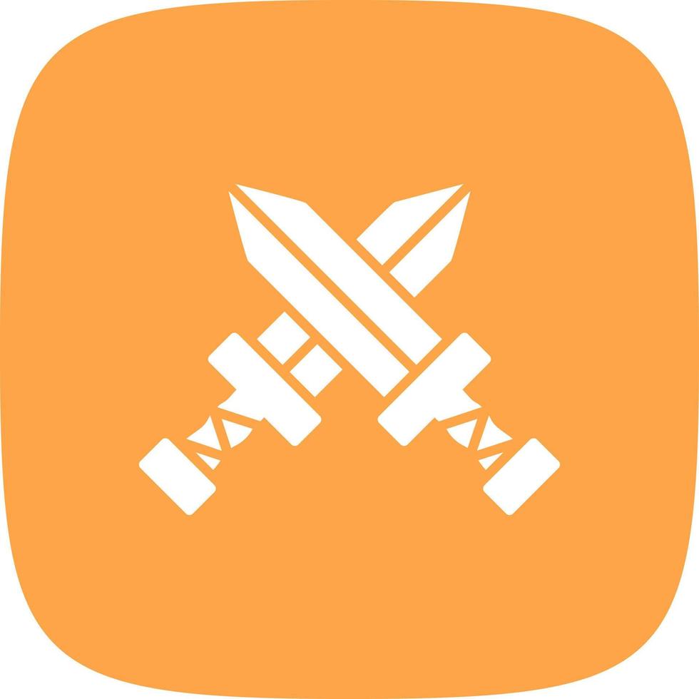 Swords Creative Icon Design vector