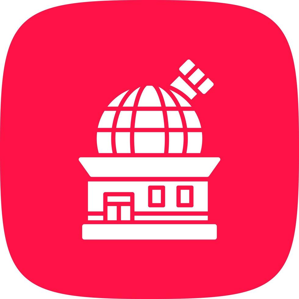 Observatory Creative Icon Design vector