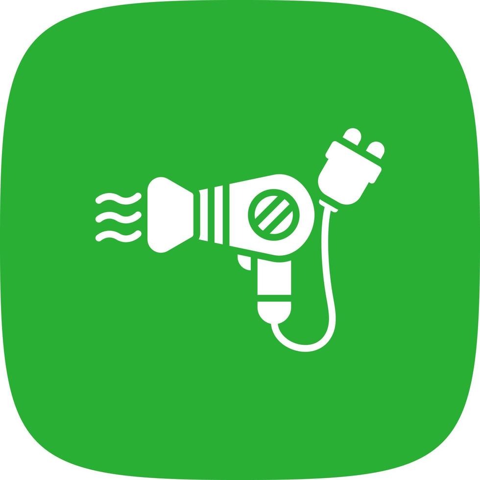 Hairdryer Creative Icon Design vector