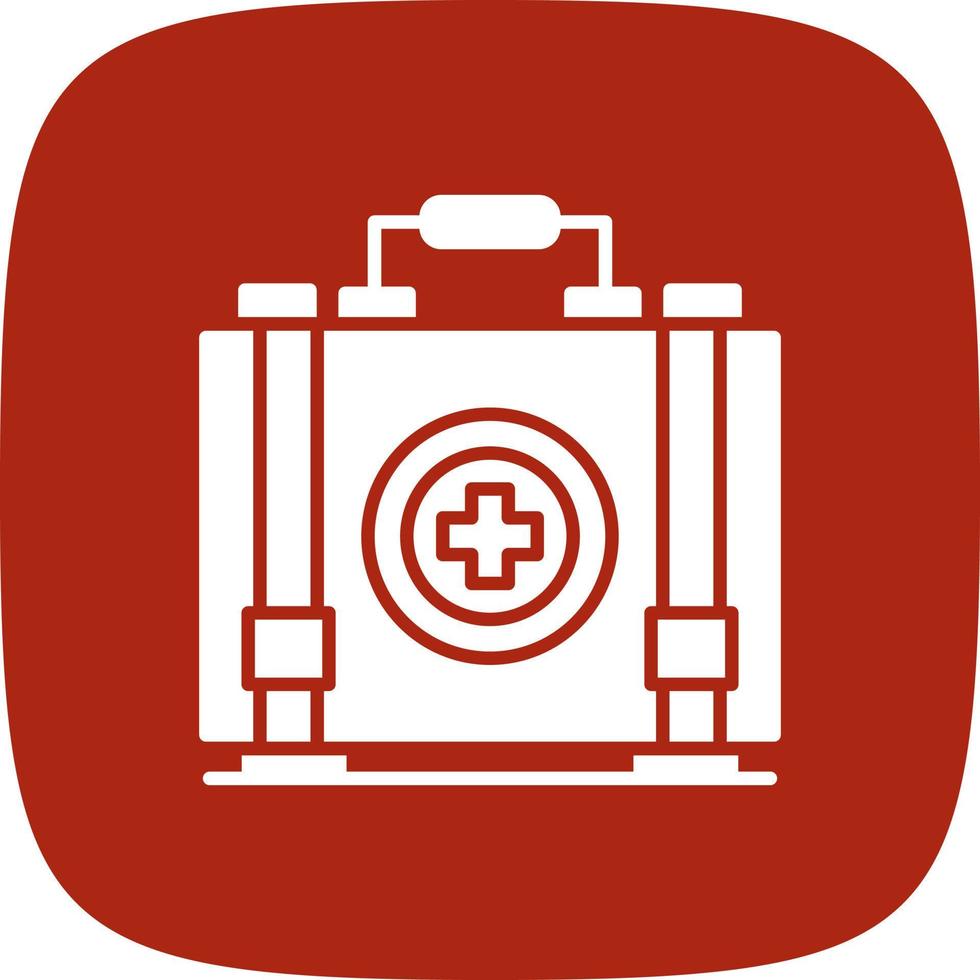 First Aid Kit Creative Icon Design vector