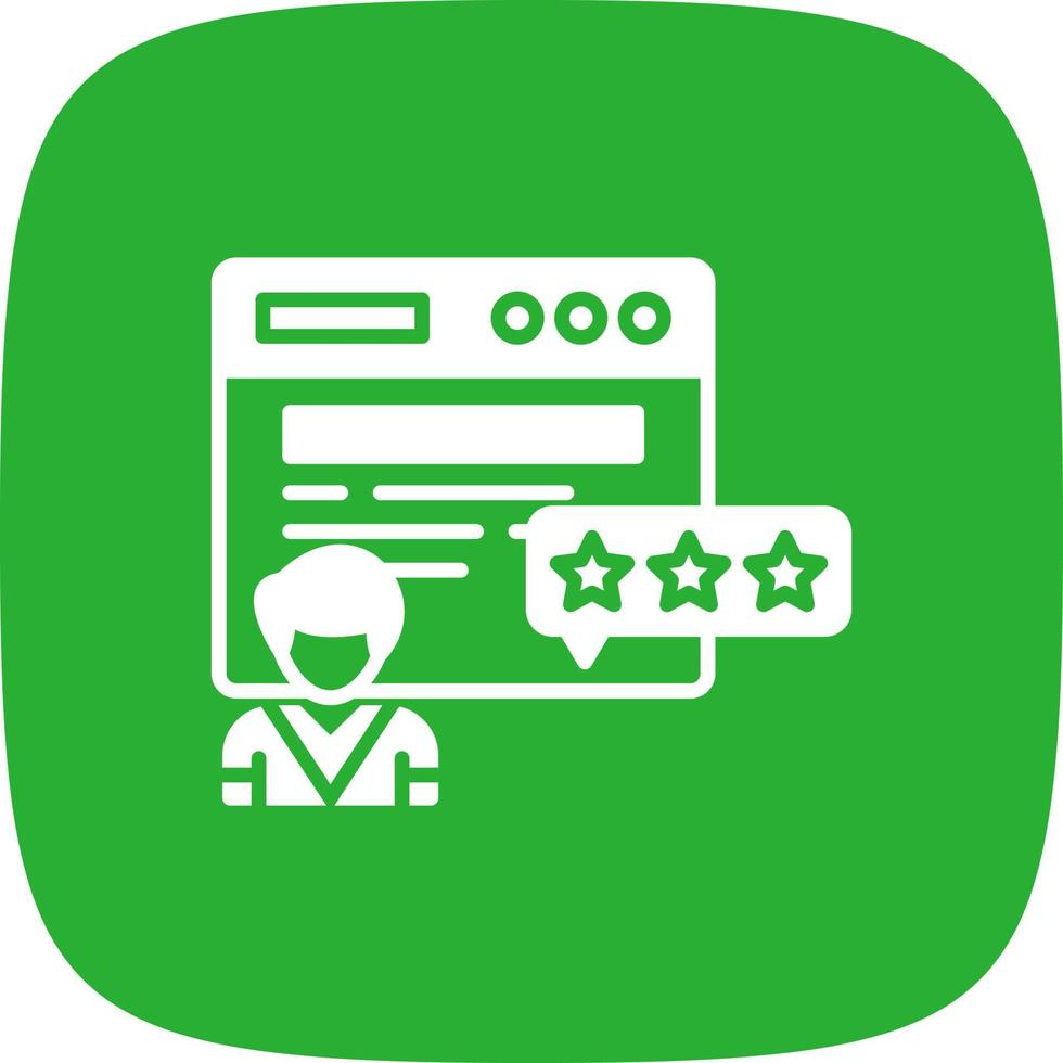 Review Creative Icon Design vector