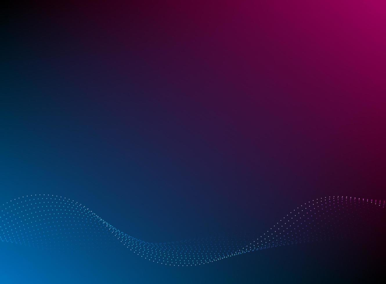 Abstract technology background with particles lines. Vector illustration.