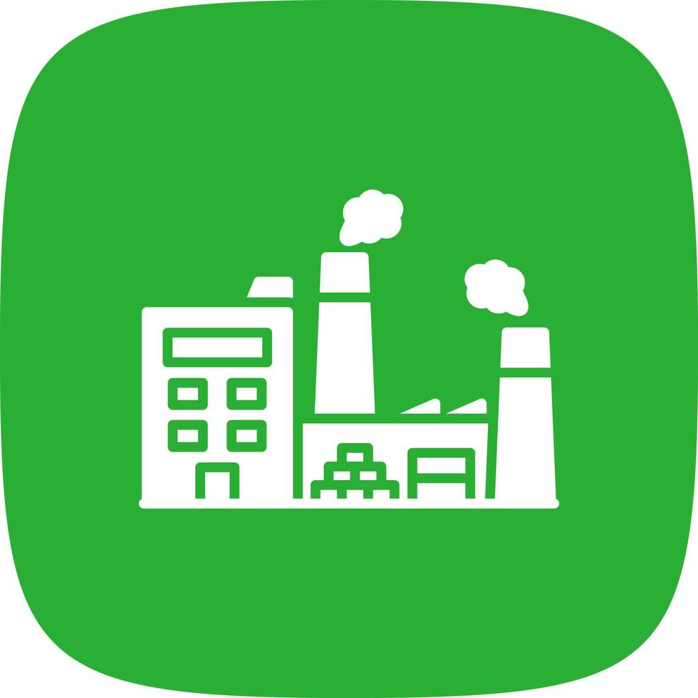 Factory Creative Icon Design vector