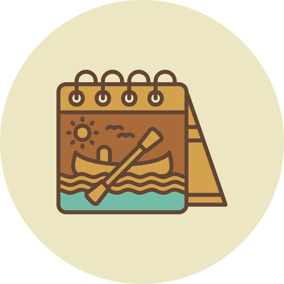 Calendar Creative Icon Design vector