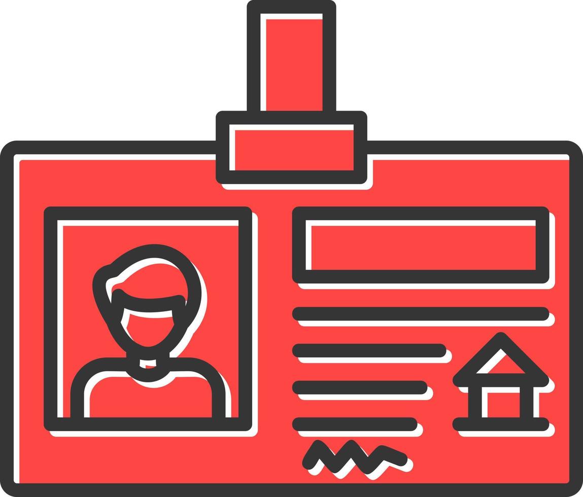Id Card Creative Icon Design vector