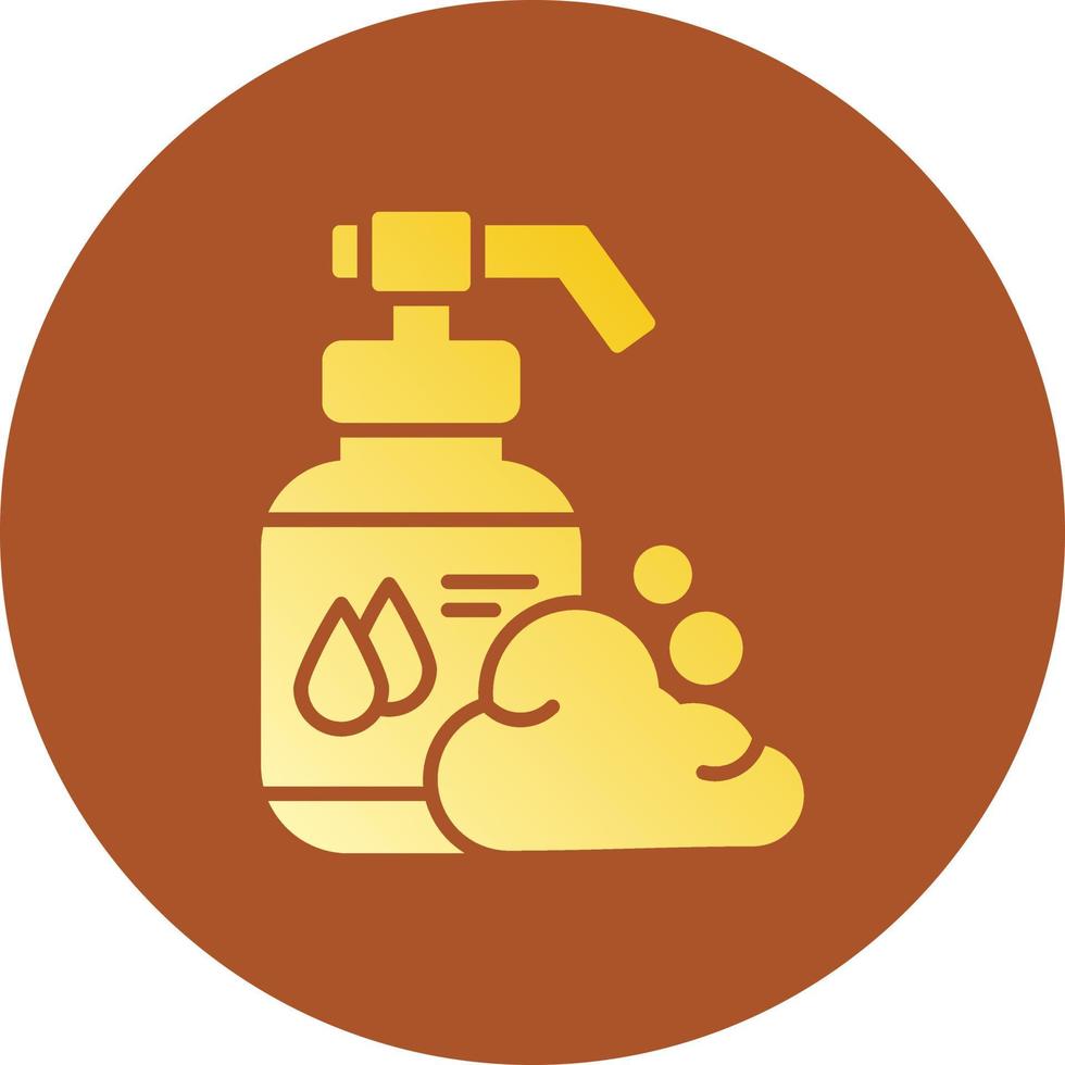 Shampoo Creative Icon Design vector