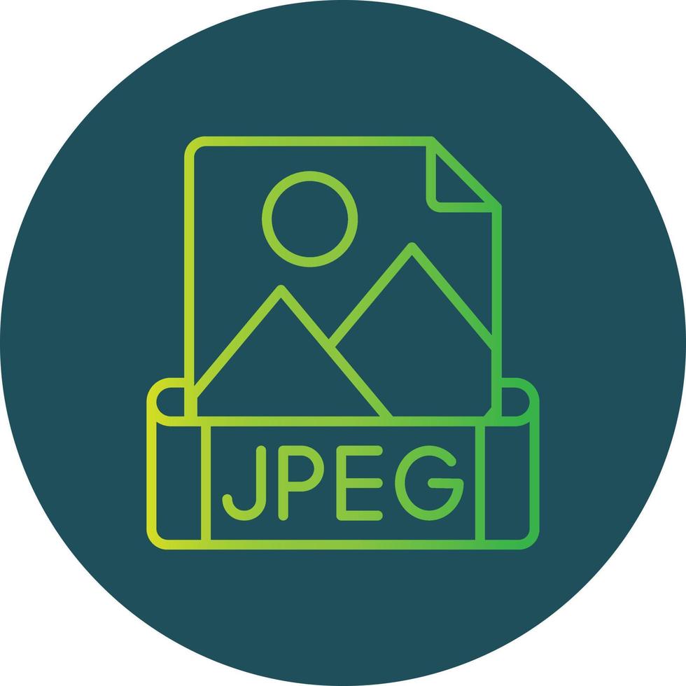 diseño de icono creativo jpeg vector