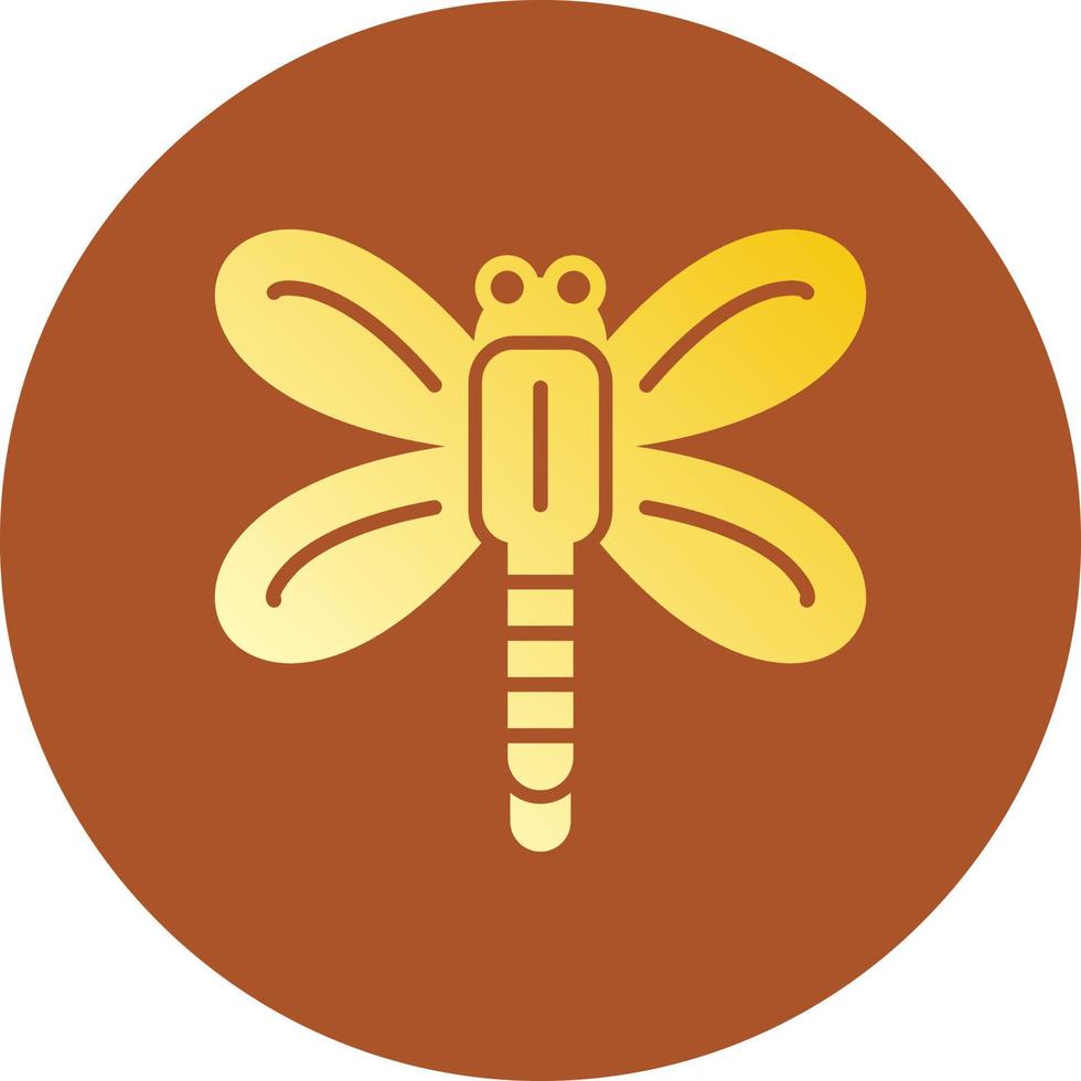 Dragonfly Creative Icon Design vector
