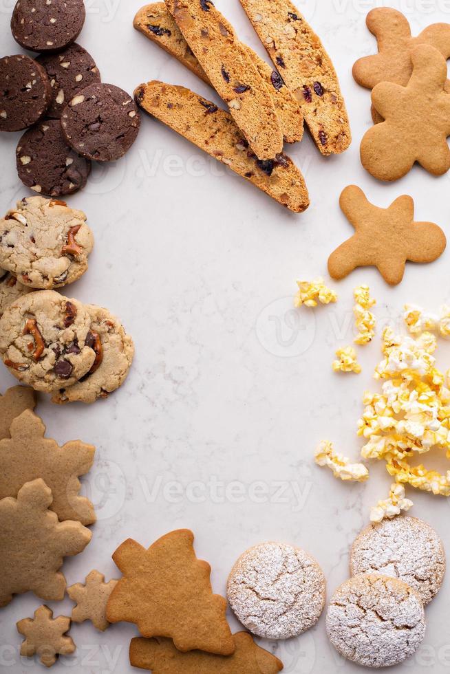 Variety of cookies for Christmas 15945031 Stock Photo at Vecteezy