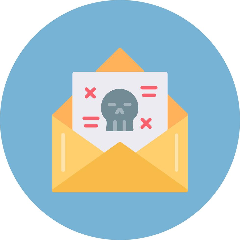 Blackmail Creative Icon Design vector