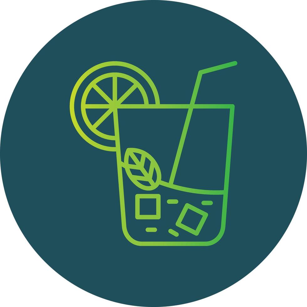 Cocktail Creative Icon Design vector