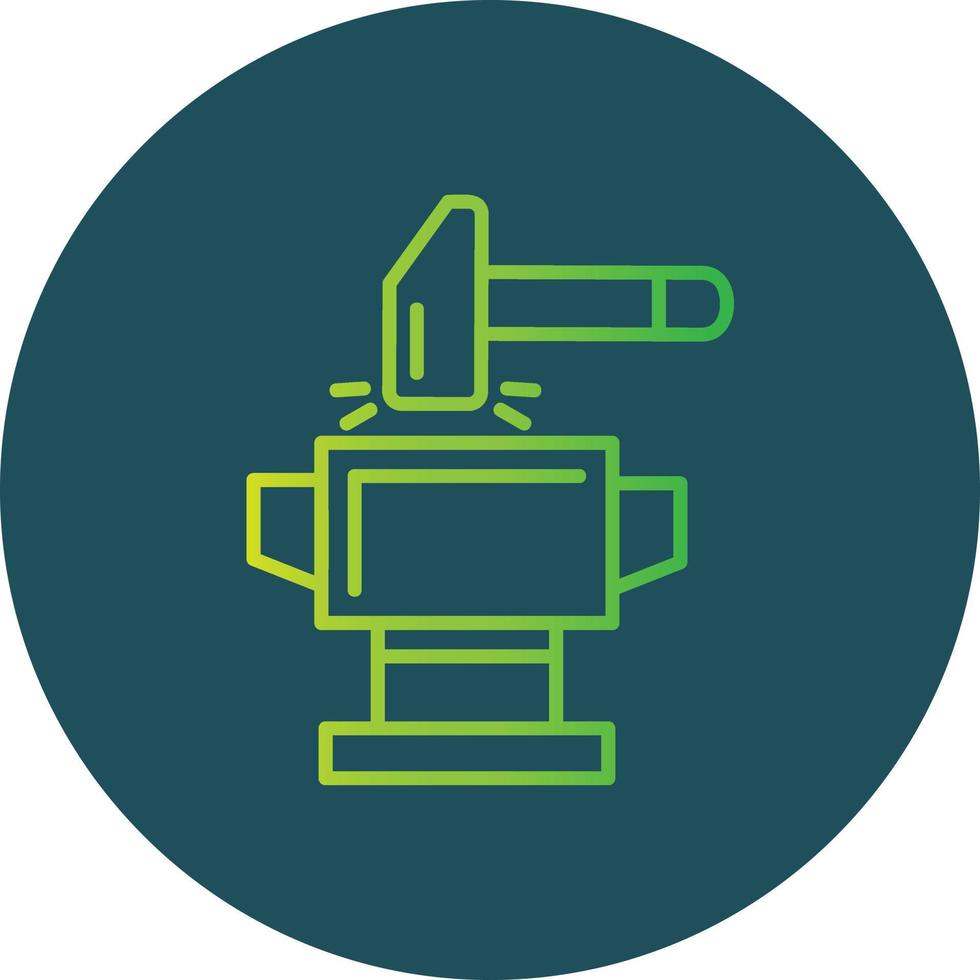 Blacksmith Creative Icon Design vector