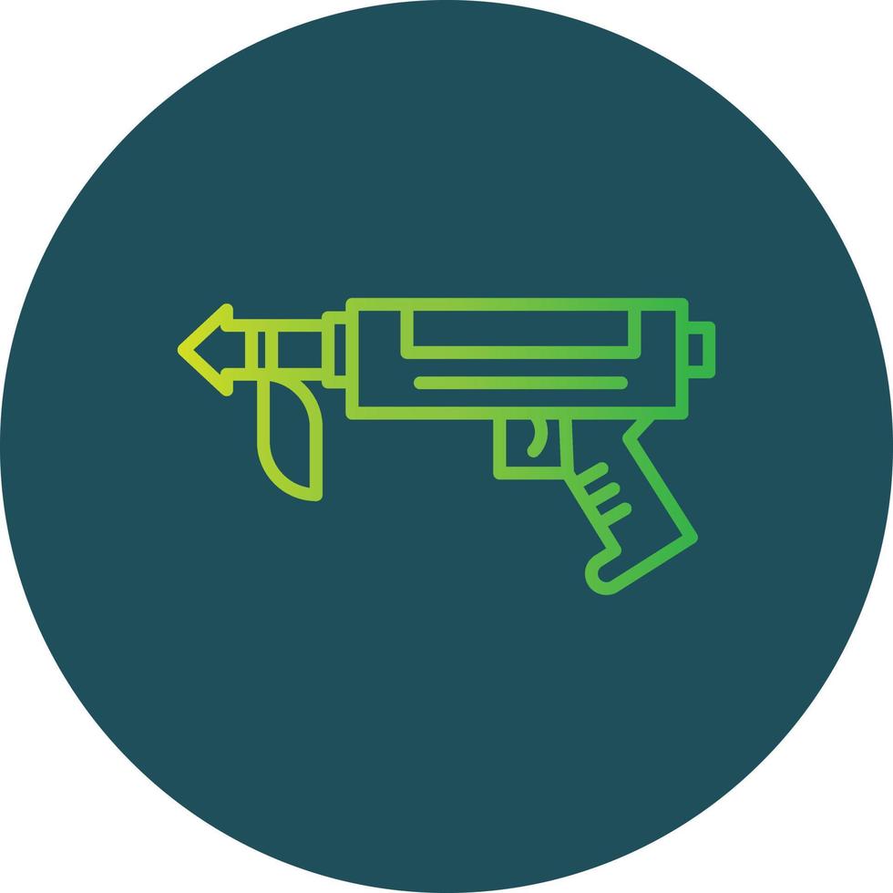 diseño de icono creativo de fusil vector