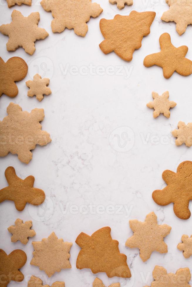 Gingerbread and sugar cookies for Christmas photo