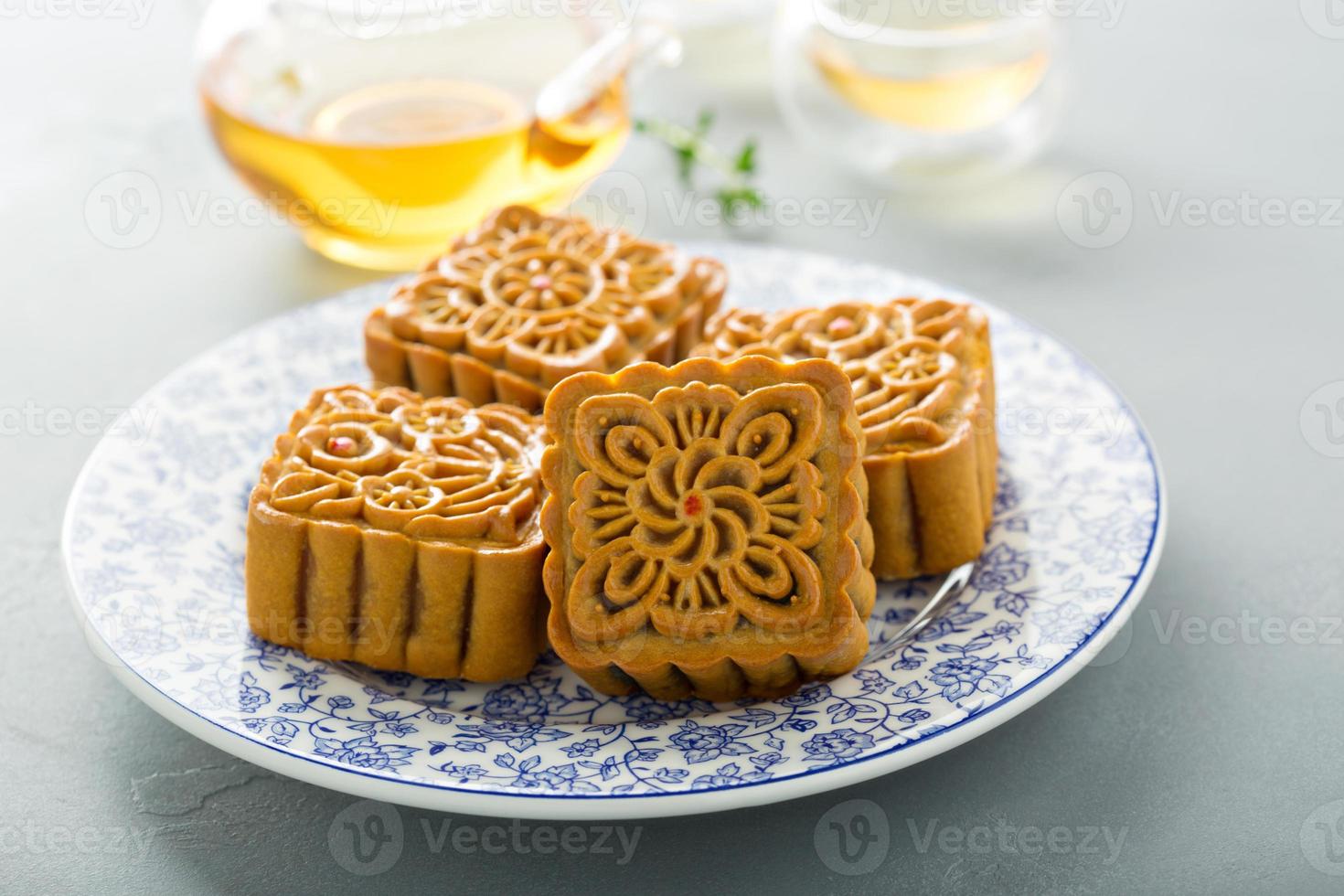 Mooncakes for the mid Autumn festival photo