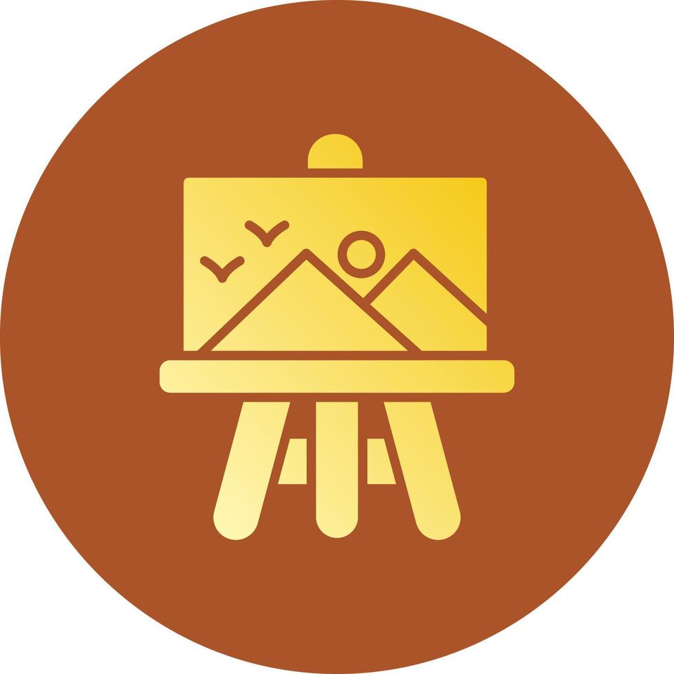 Canvas Creative Icon Design vector
