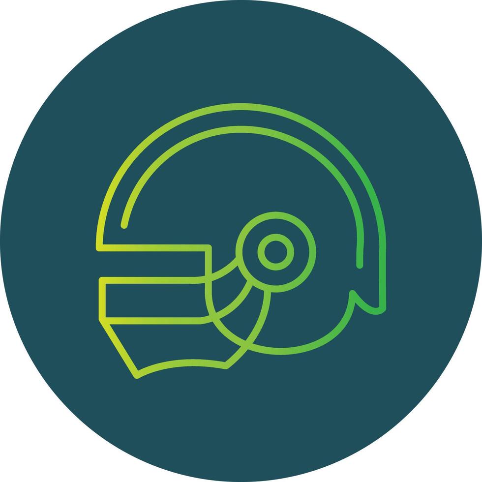 Helmet Creative Icon Design vector