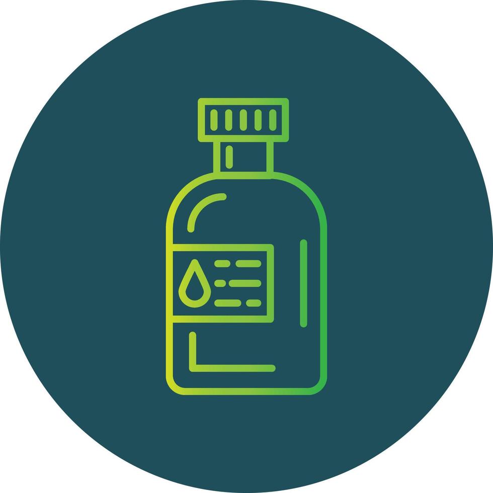 diseño de icono creativo de botella de agua vector