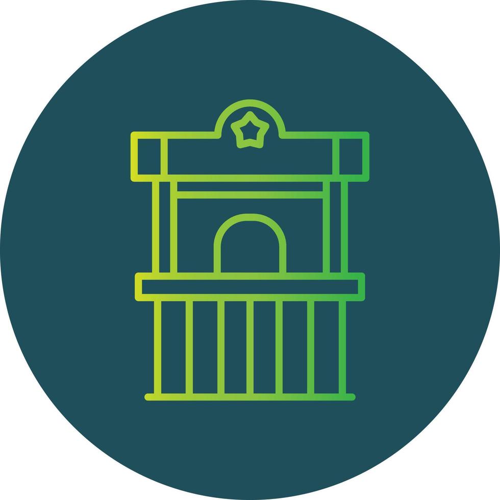 Ticket Box Creative Icon Design vector