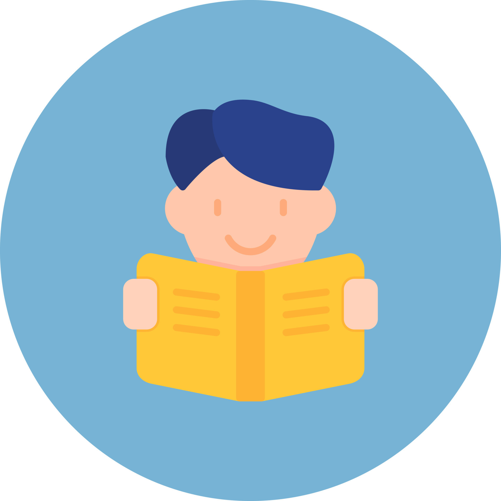 Reading Creative Icon Design 15947262 Vector Art at Vecteezy