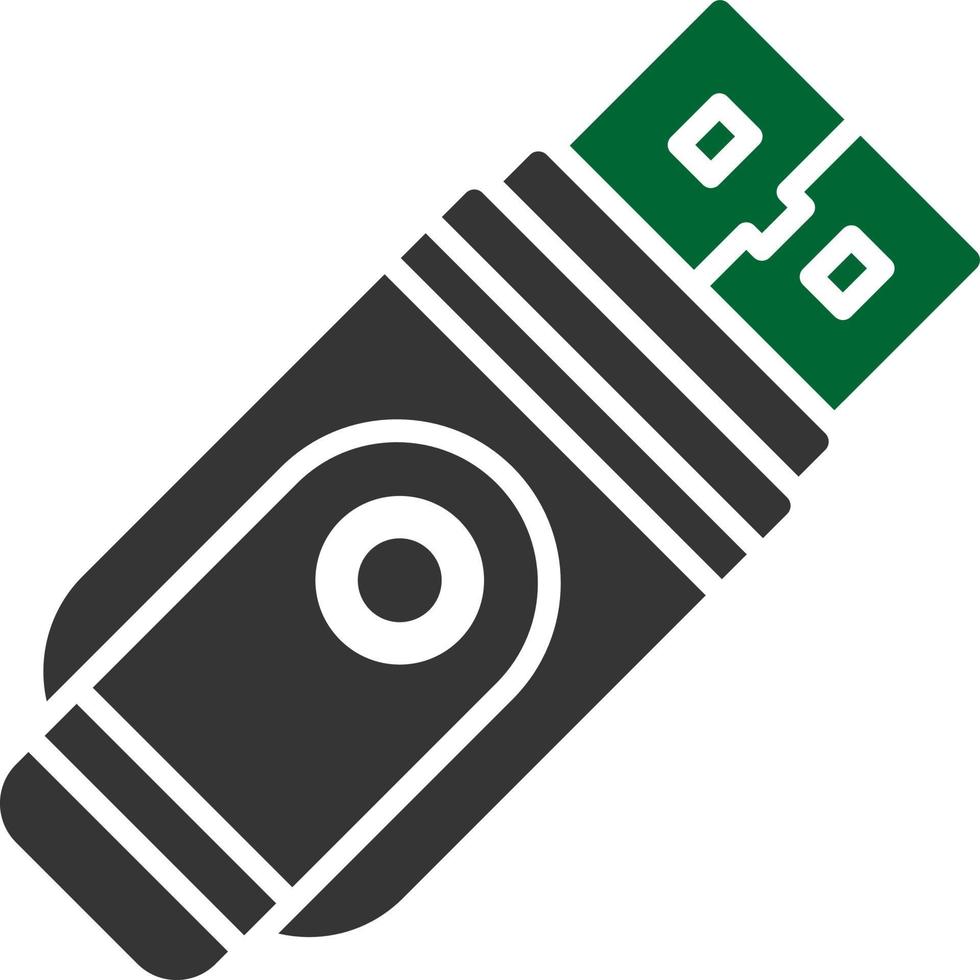 diseño de icono creativo usb vector