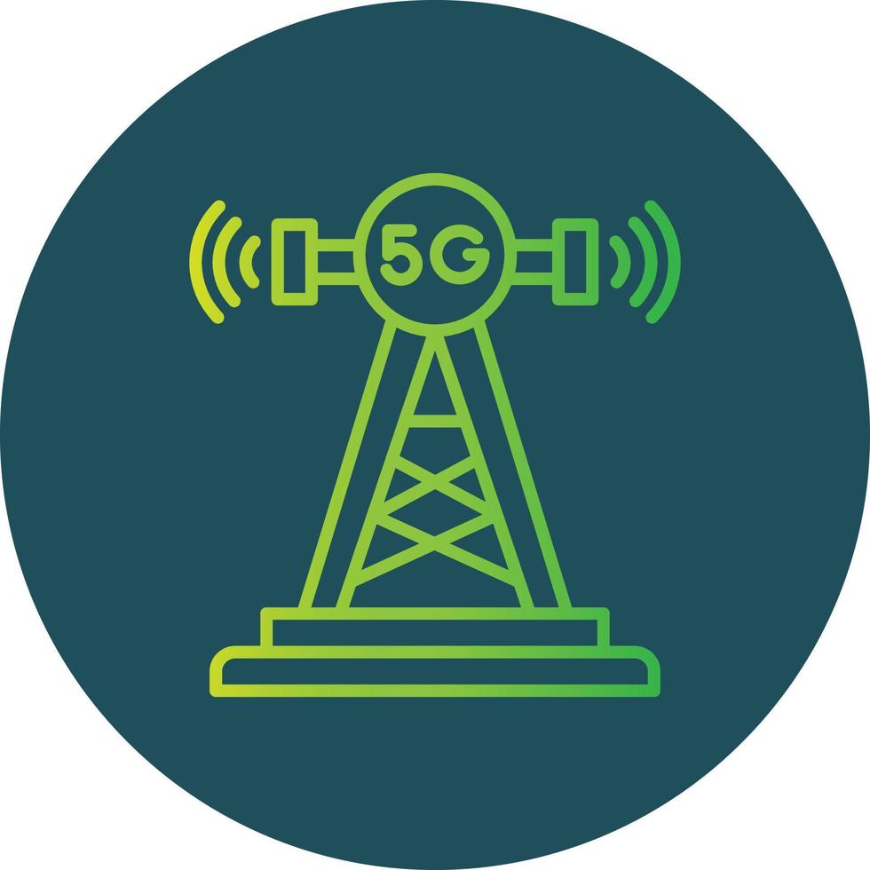 Antenna Creative Icon Design vector