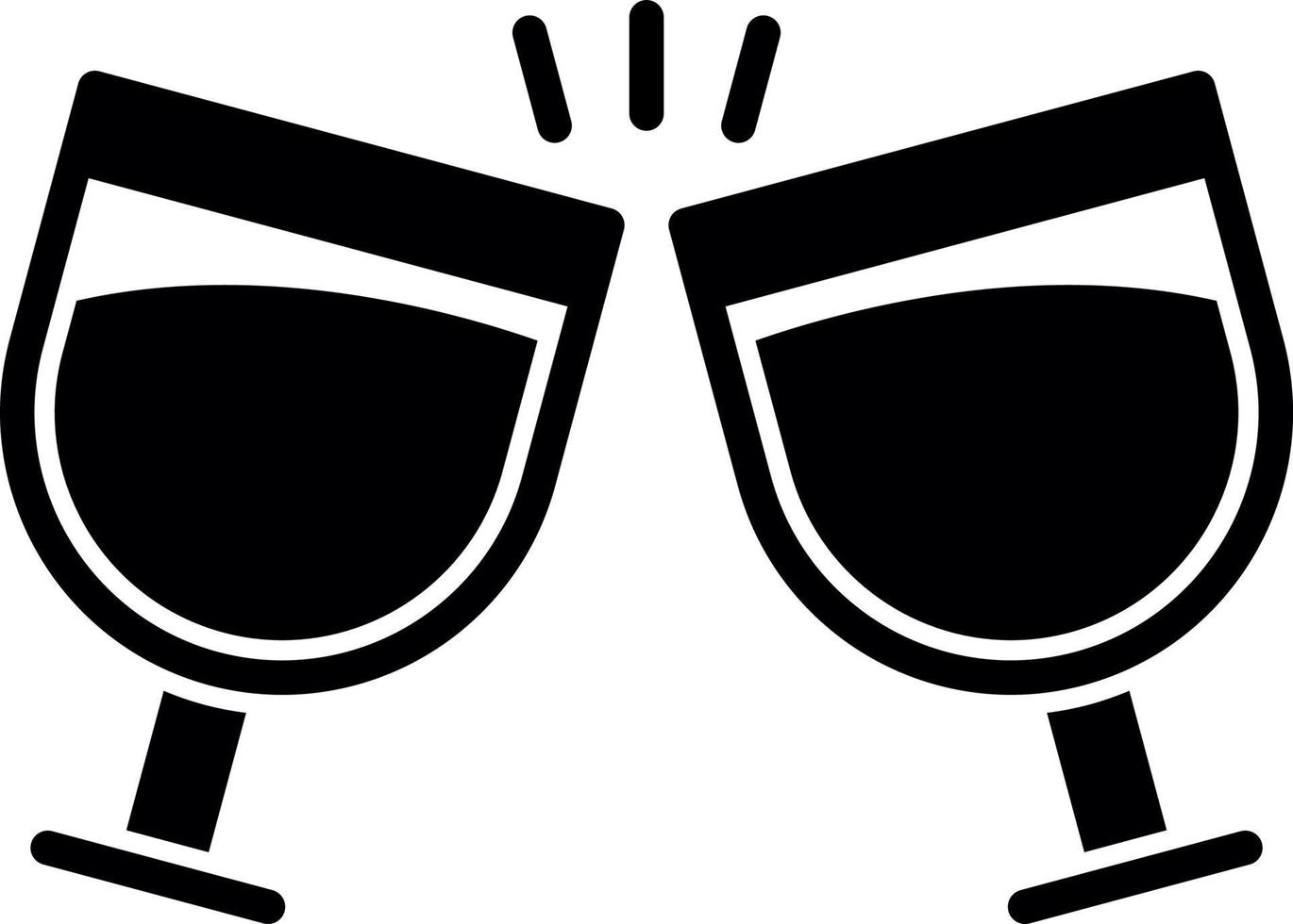 Cheers Vector Icon Design