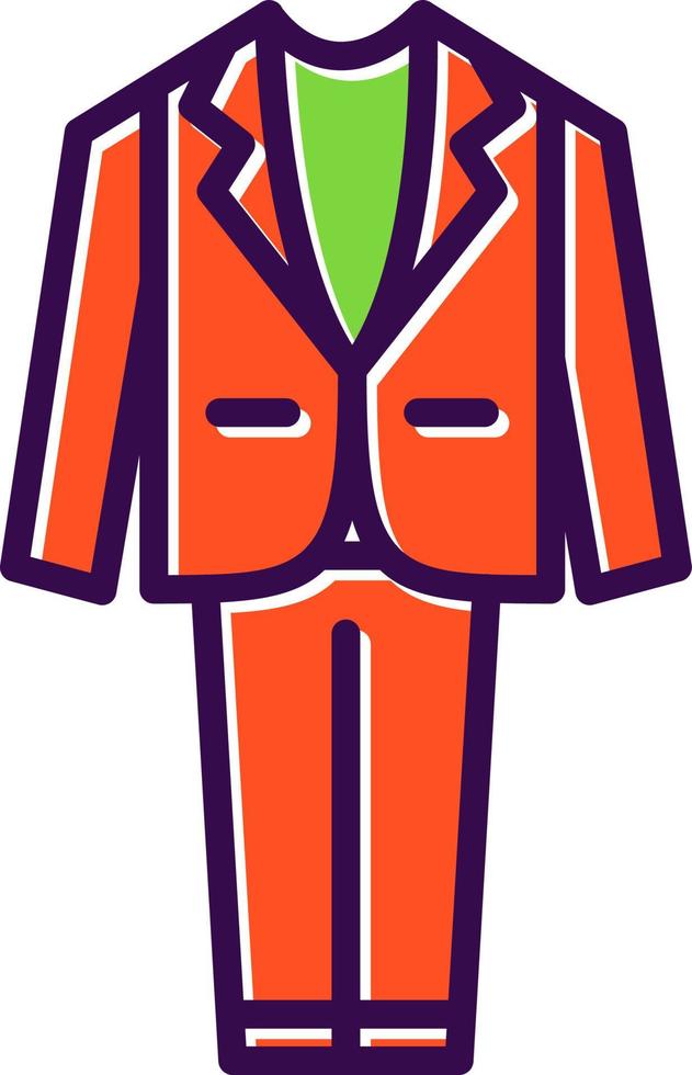 diseño de icono de vector de traje de hombre de boda