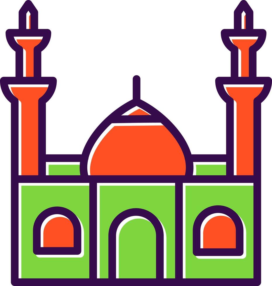 Mosque Vector Icon Design