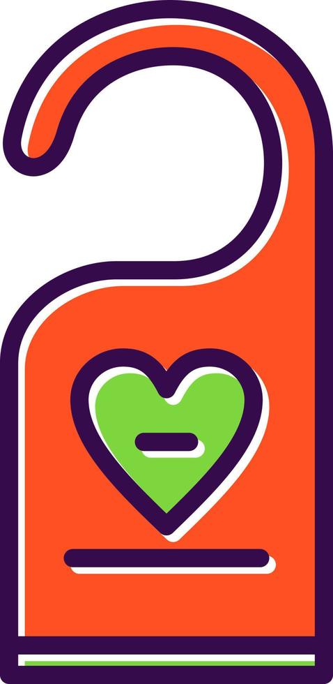 Do not Disturb Vector Icon Design