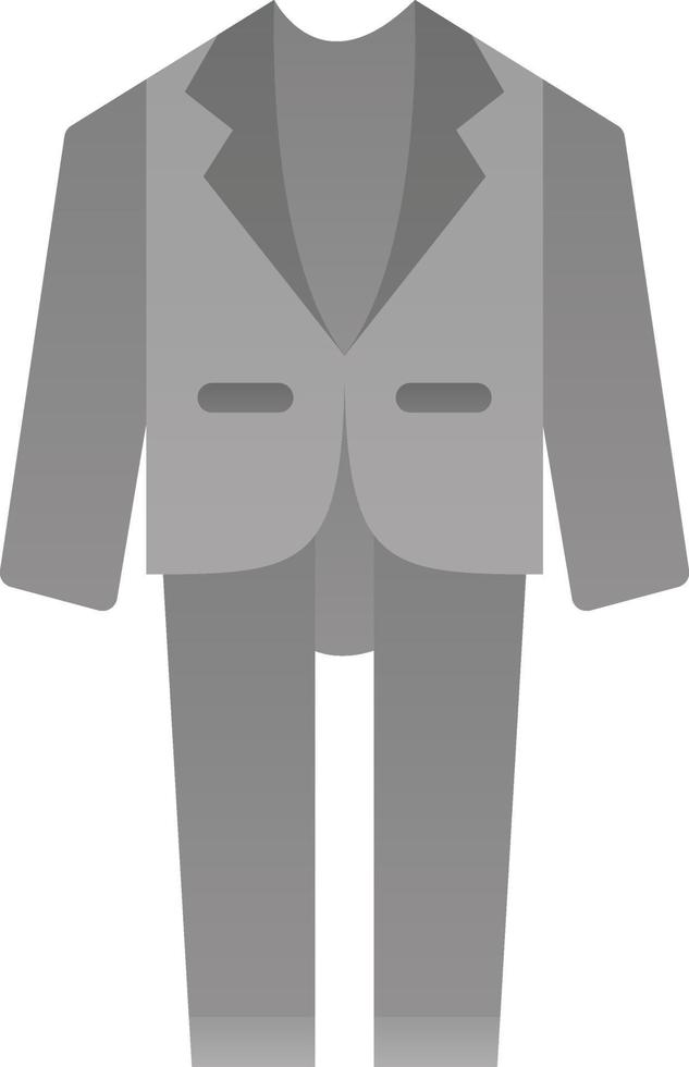 Wedding Men Suit Vector Icon Design