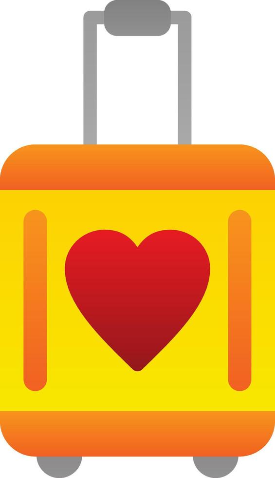 Suitcase Vector Icon Design