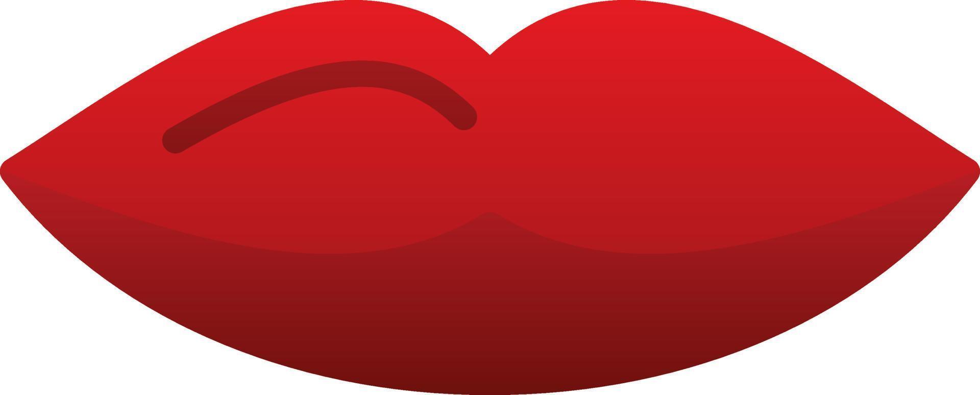 Lips Vector Icon Design