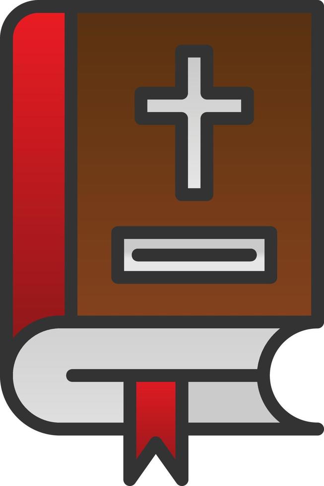 diseño de icono de vector de biblia