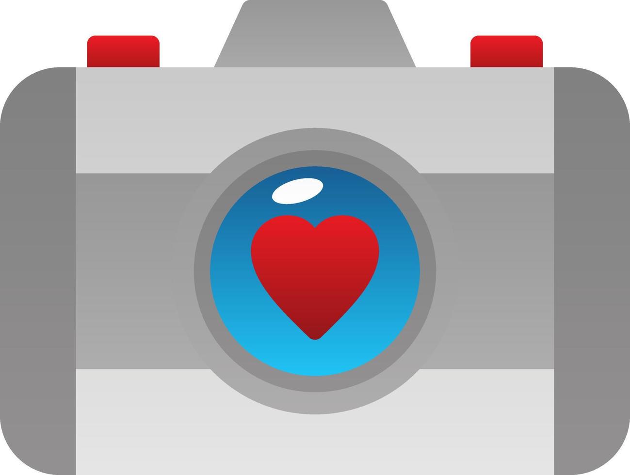 Wedding Camera Vector Icon Design