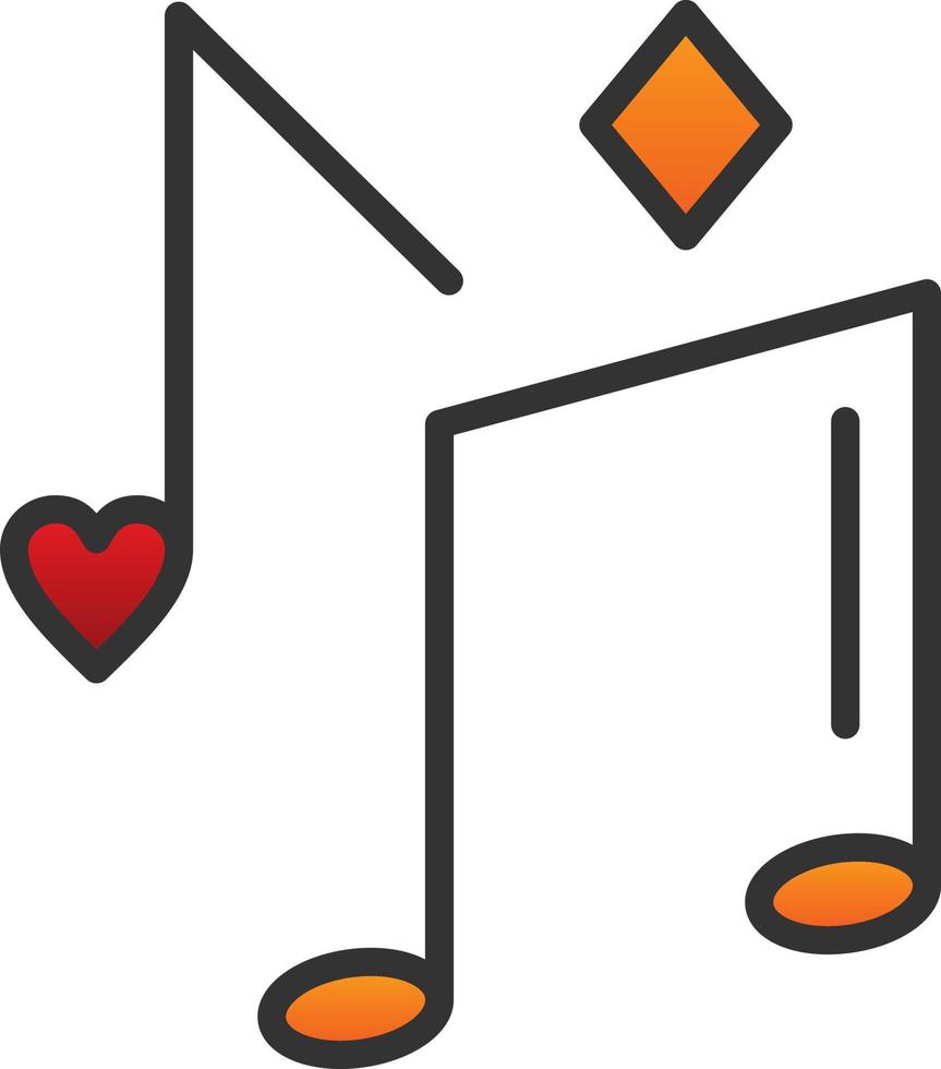 Musical Note Vector Icon Design