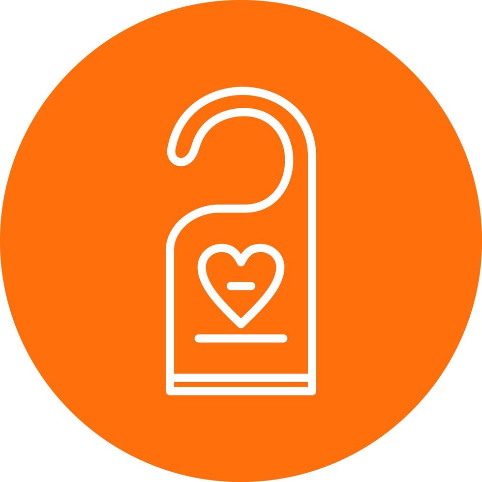 Do not Disturb Vector Icon Design