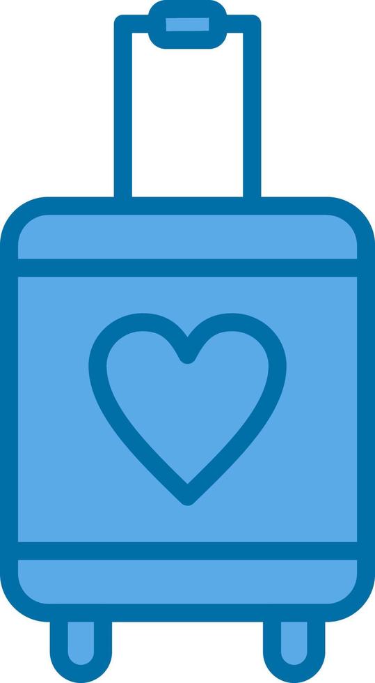 Suitcase Vector Icon Design